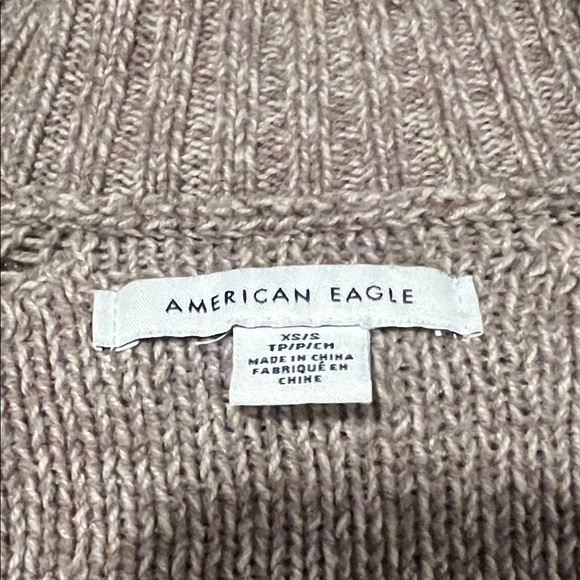 American Eagle Outfitters Women's Knit Cardigan - Taupe - Picture 2 of 6